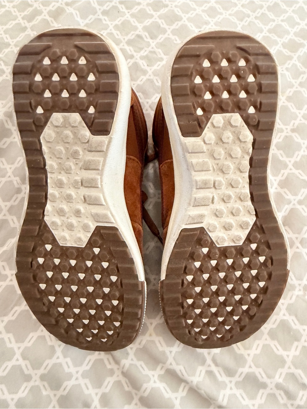 Vans Women’s High-Top Sneakers in Caramel Brown - Picture 4 of 5
